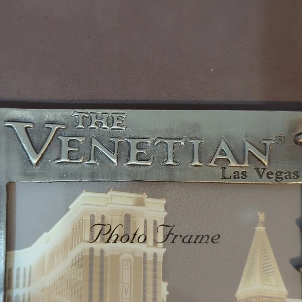 The Venetian Las Vegas Frame Pewter 5x7 Picture Photo Frame Smith Western